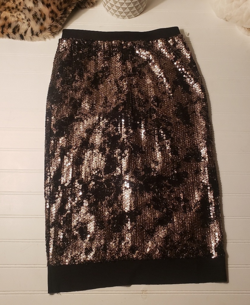 O. B.O. Sequin skirt midi Catherine - Picture 3 of 6